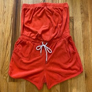 JUICY COUTURE Terry Beach Romper